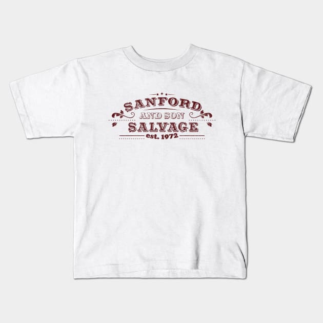 Sanford and Son Logo Kids T-Shirt by karutees